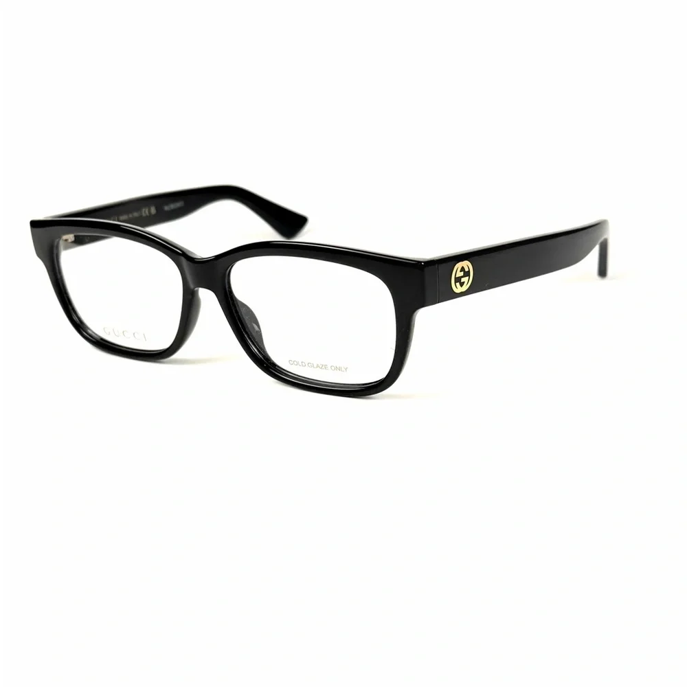 GUCCI GG1341O 001 Black Authentic 55 mm Eyeglasses NWT - Picture 5 of 8